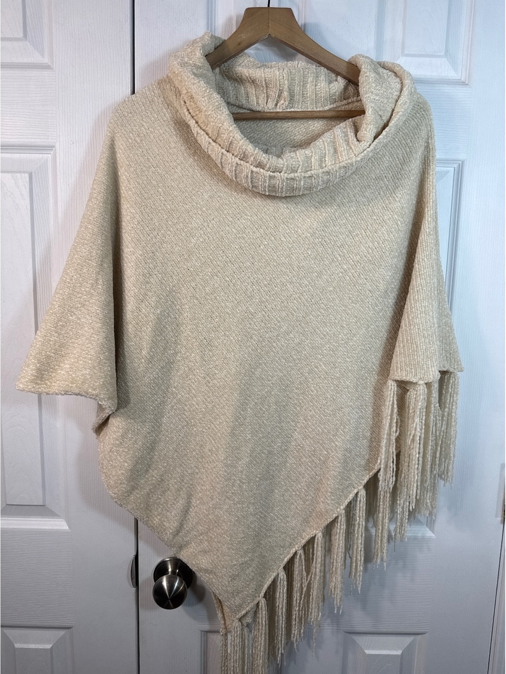 Britts Knits Beyond Soft Cowl Neck Poncho, One Size Fits Most